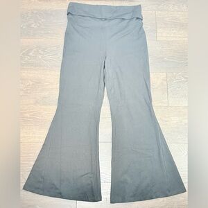 Aerie Wide Leg Pants in Black